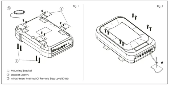 DS18 SQBASSx2 Under Seat Amplified Subwoofer - Fig 3