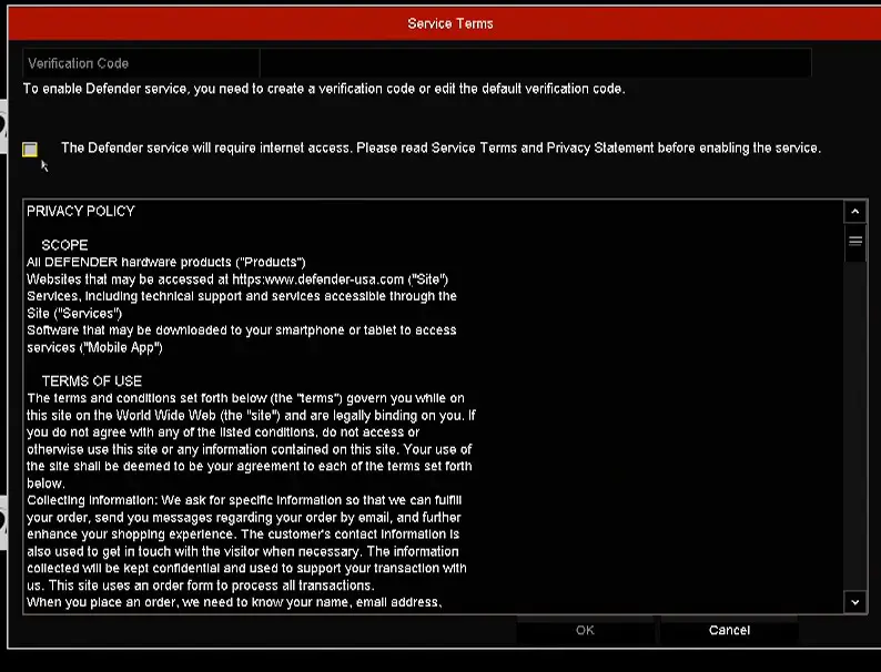 DEFENDER 4K1T4BX 4K Ultra HD Wired 4 Channel Security System with 4 Cameras - MOBILE APP ACCESS 2