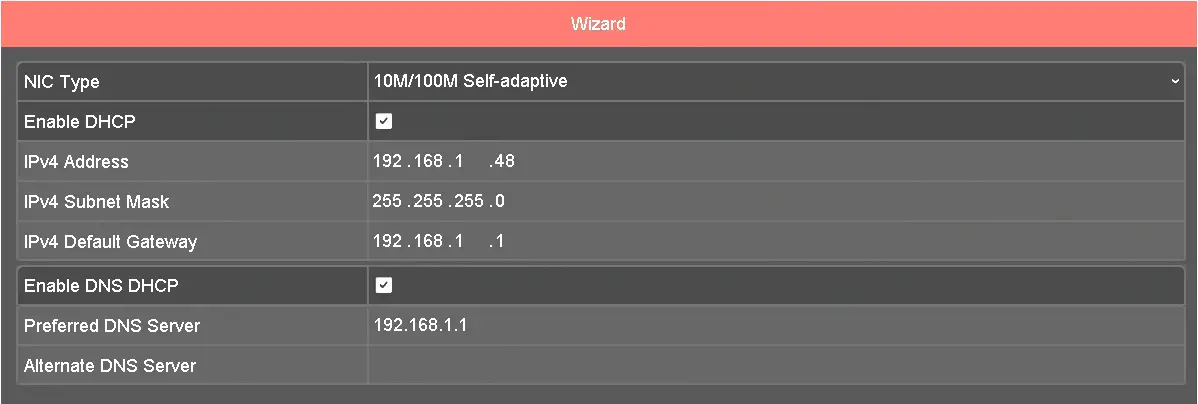 DEFENDER 4K1T4BX 4K Ultra HD Wired 4 Channel Security System with 4 Cameras - NETWORK CONNECTIONS