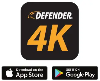 DEFENDER 4K1T4BX 4K Ultra HD Wired 4 Channel Security System with 4 Cameras - app