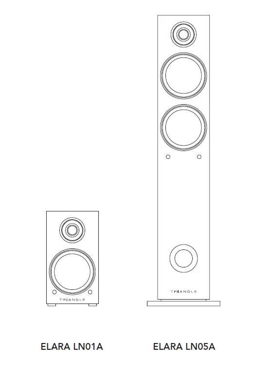 TRIANGLE -LN01A -Elara- Active -Series - Wireless -Bluetooth -Bookshelf- Speaker -13