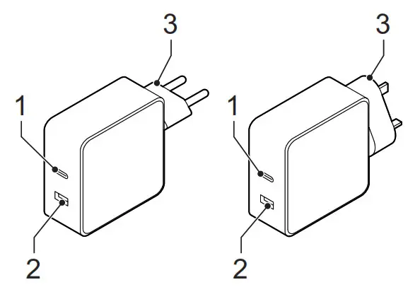 nedis USB wall charger USB wall charger