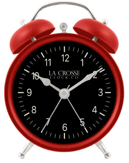 LA CROSSE TECHNOLOGY 617 3314 Analog Quartz Alarm Clock