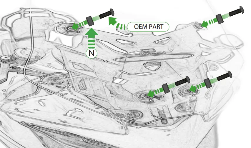 EVOTECH-PRN014568-015379-Multistrada-V4-Quadlock-Sat-Nav-Mount-FIG-4