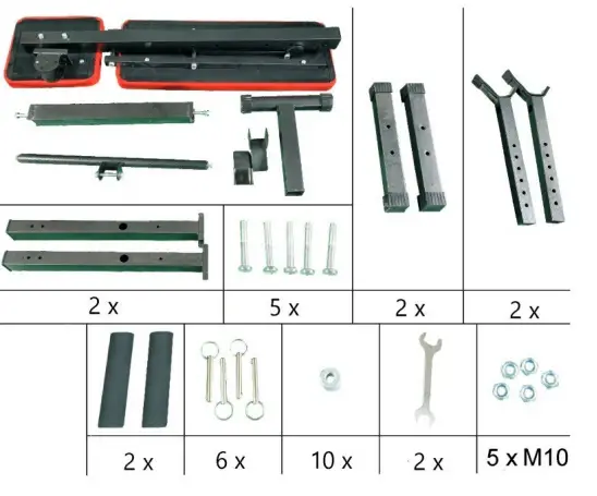 toboli 63013 Foldable Weight Bench-fig2