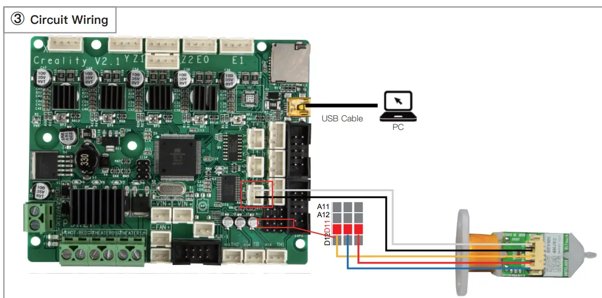 CREALITY-ZDTP-32-Bit-BLTouch-V3.1-Auto-Bed-Leveling-Sensor-Kit-22