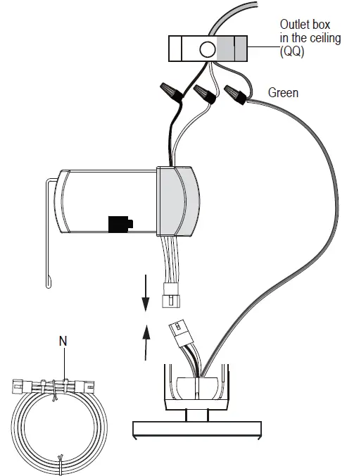 HAMPTONBAY RGB-52SPARD HOLLIS 52-INCH CEILING FAN FIG 14