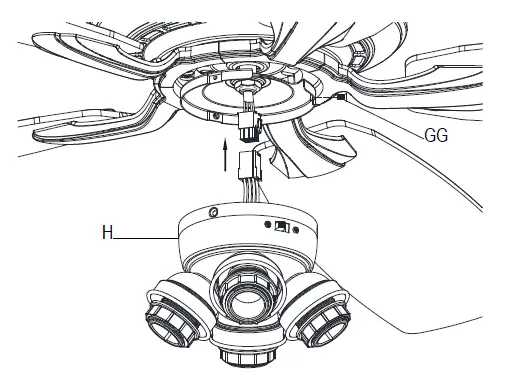 HAMPTONBAY RGB-52SPARD HOLLIS 52-INCH CEILING FAN FIG 18