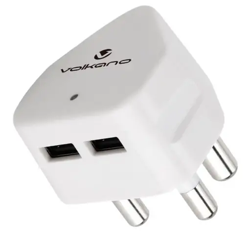 volkano Dual Port USB Adaptor Cover