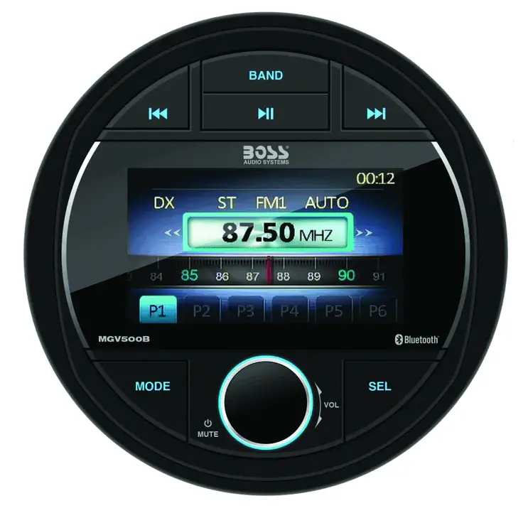 BOSS-AUDIO-SYSTEM-MGV500B-Marine-Gauge-Digital-Media-AM-FM-Receiver-Product