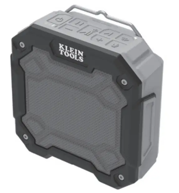 Klein electronics AEPJS3 Bluetooth Speaker with Magnet and Hook