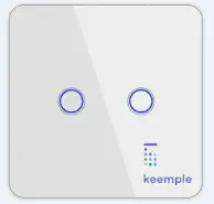 graphical user interface, applicationKeemple Single Touch Light Switch