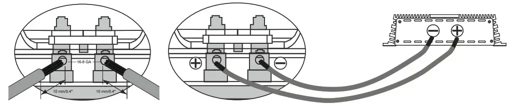 Deaf Bonce ML 10S DS D4 Machete Series Subwoofer - Wiring Diagrams