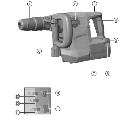 HILTI-TE-500-A36-Cordless-Chipping-Hammer-19