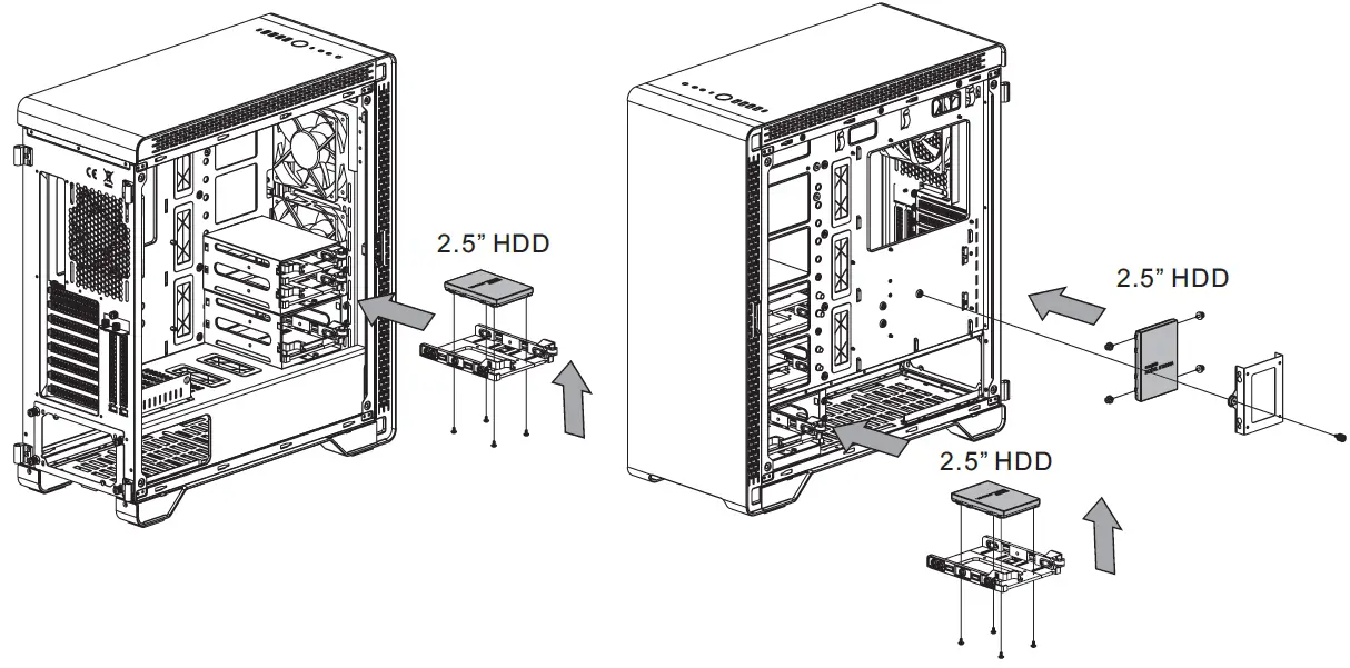 thermaltake A500 TG Aluminum Tempered Glass Edition Mid Tower Chassis 09
