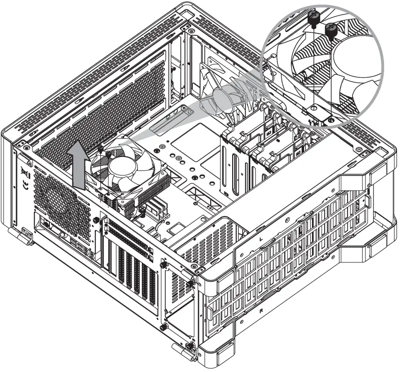 thermaltake A500 TG Aluminum Tempered Glass Edition Mid Tower Chassis 11