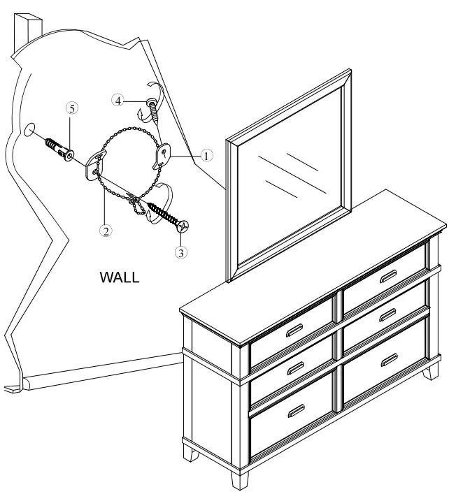 Best Quality Furniture SAN-CK4 Sandy 4 Piece Cappuccino California King Platform Storage Bedroom Set-4