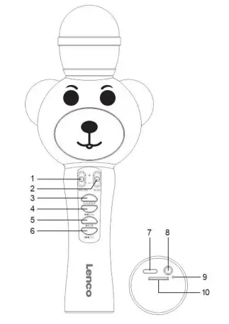 Lenco-.BMC-060-Karaoke-Microphone-FIG-1