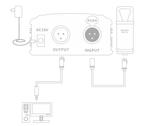 Setup of 48V Phantom Power