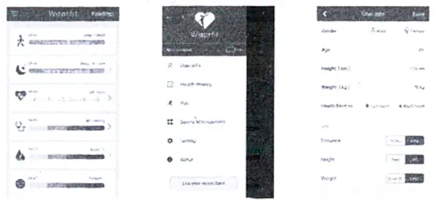 WearFit Smart Bracelet - additional funtion