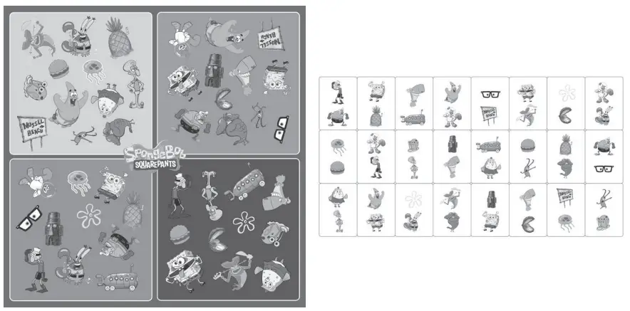 TCG TOYS B07YNZDW4L 2 In1 Double Sided Board Games -