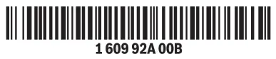 BOSCH GML 10 8 V LI Professional Grander - Bar code