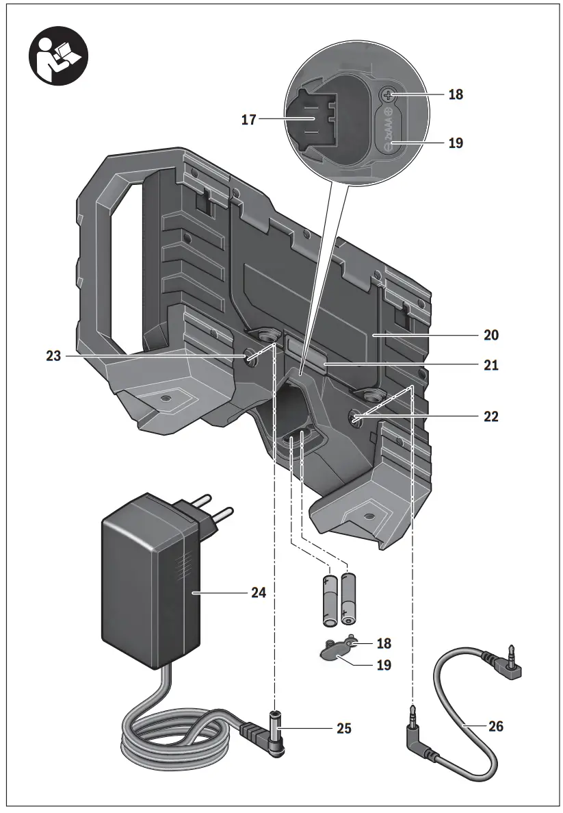 BOSCH GML 10 8 V LI Professional Grander - fig1