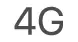 The 4G status icon.