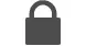 The Lock status icon.