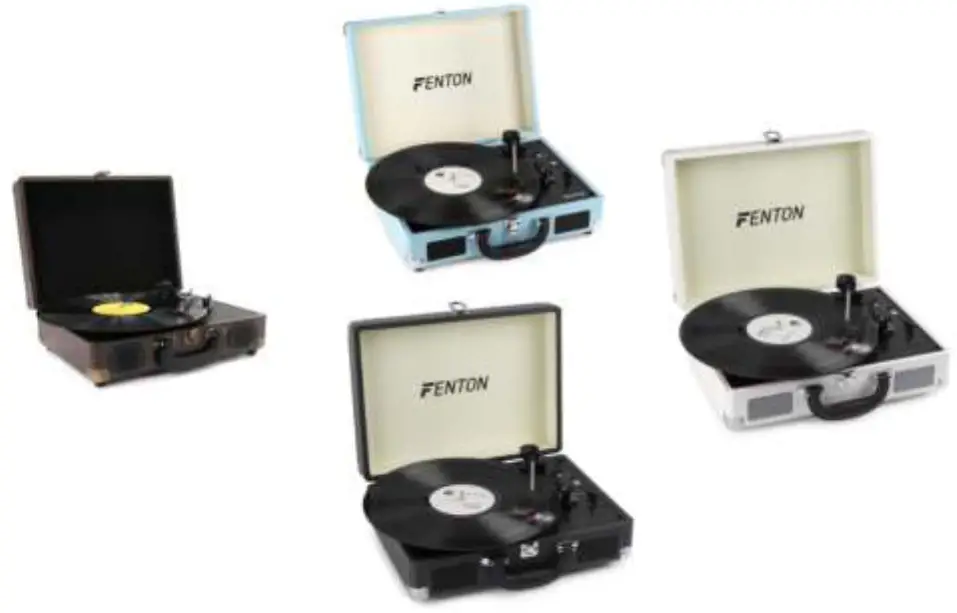 FENTON 102.106 RP115 Series Record Player Briefcase