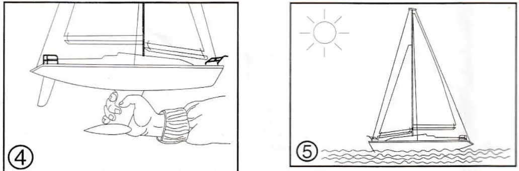 HOBBY ENGINE RHE0905 Remote Control University Club Yacht - fig 5