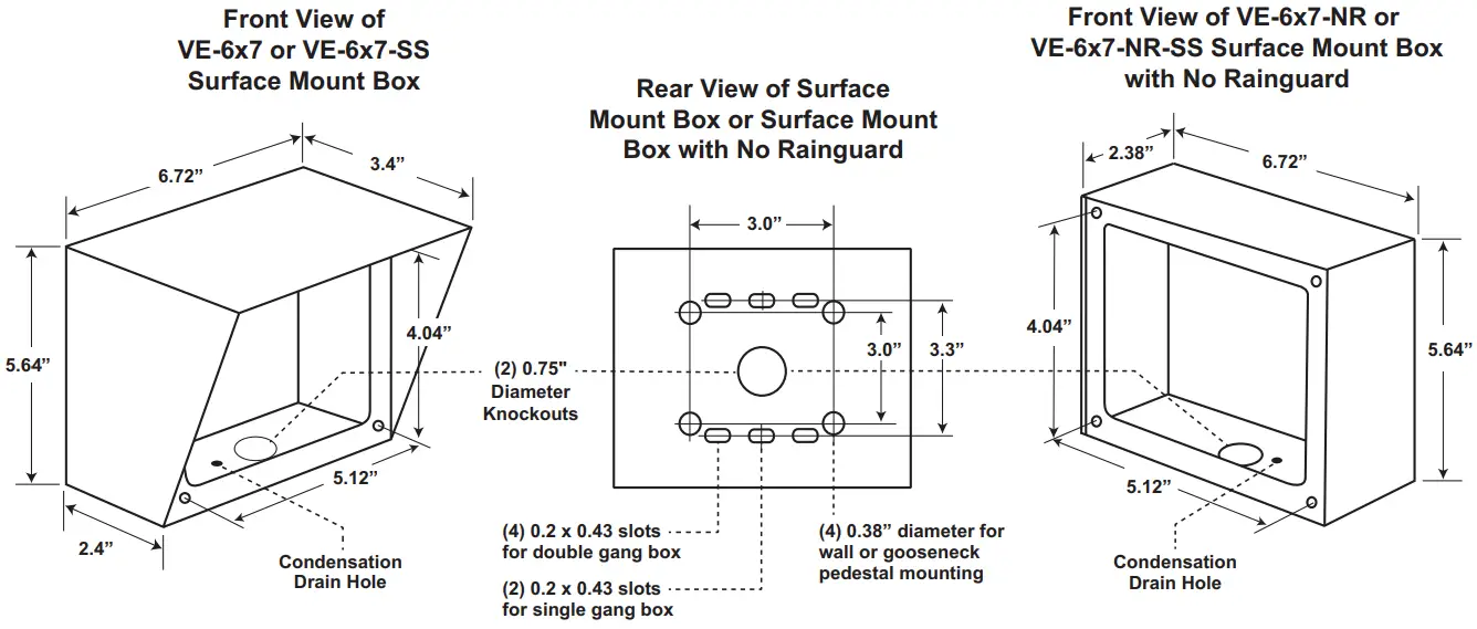 Installation and Specifications