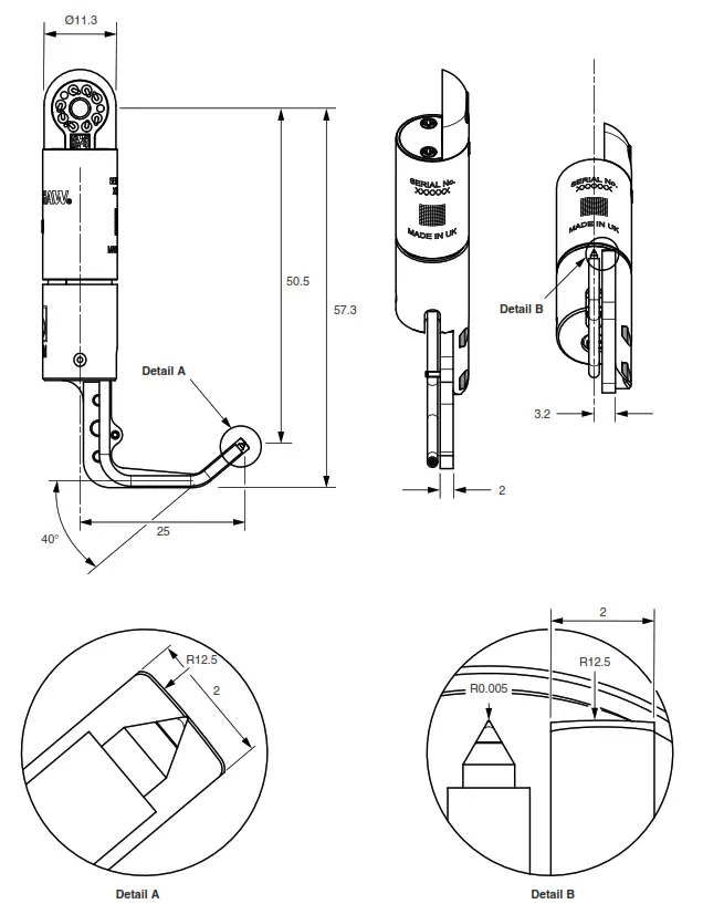 RENISHAW SFM-B5 Surface Finish Probe Module - fig