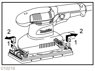makita BO3711 Finishing Sander-fig5