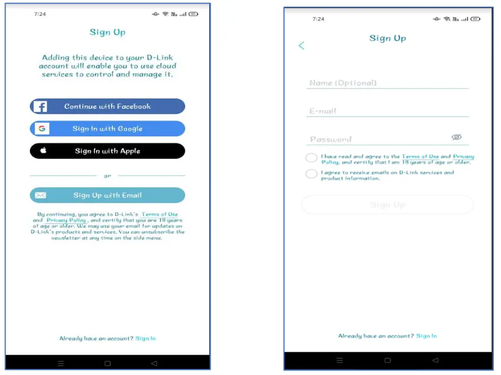 D Link Eagle Pro AI App - fig