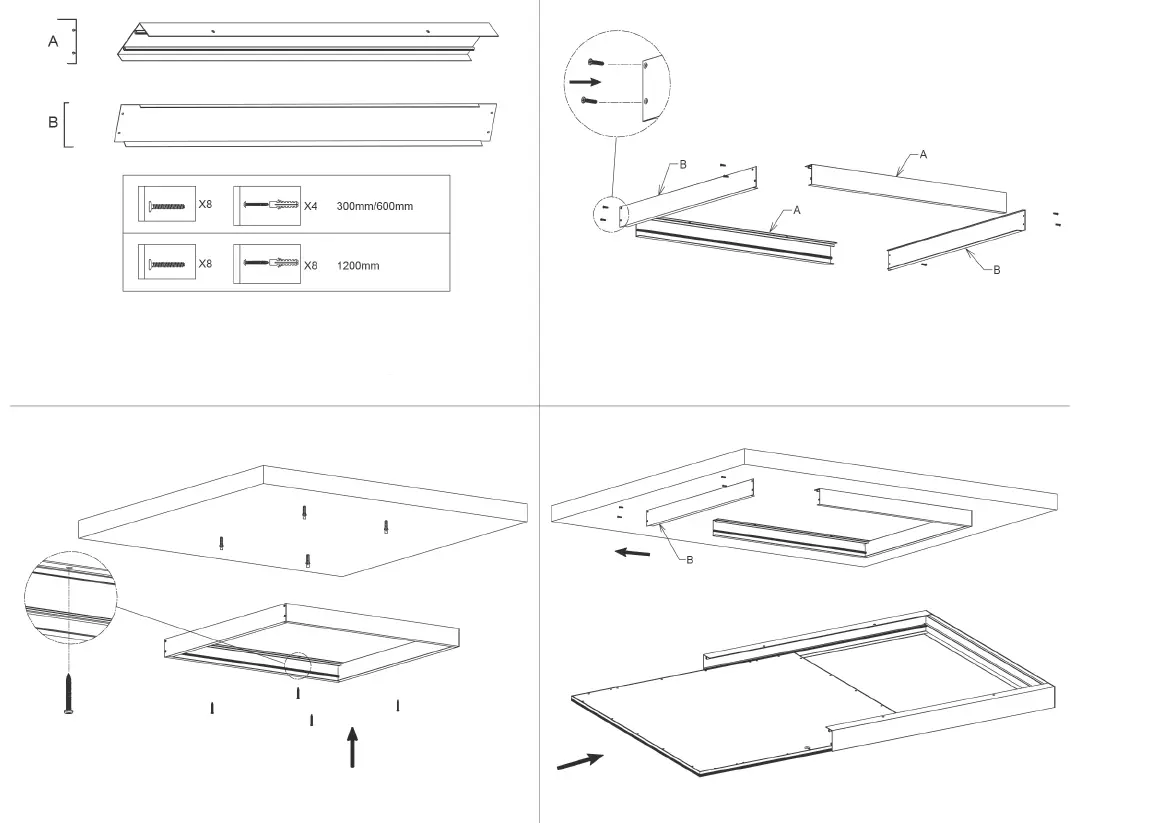 DEKO-LIGHT-930664-Surface-Mounted-Frame-FIG-1