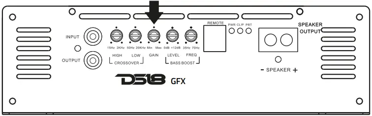 DS18 GFX Series Monoblock Amplifier A01