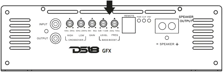 DS18 GFX Series Monoblock Amplifier A03