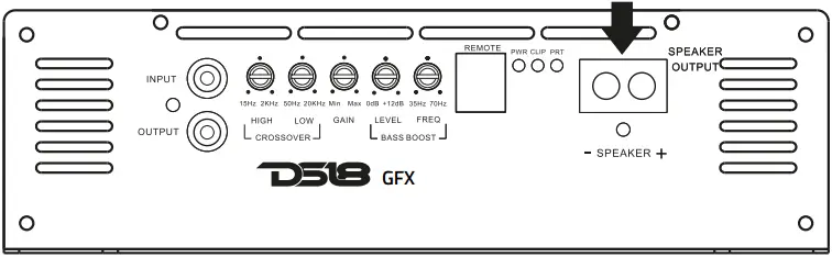 DS18 GFX Series Monoblock Amplifier A04