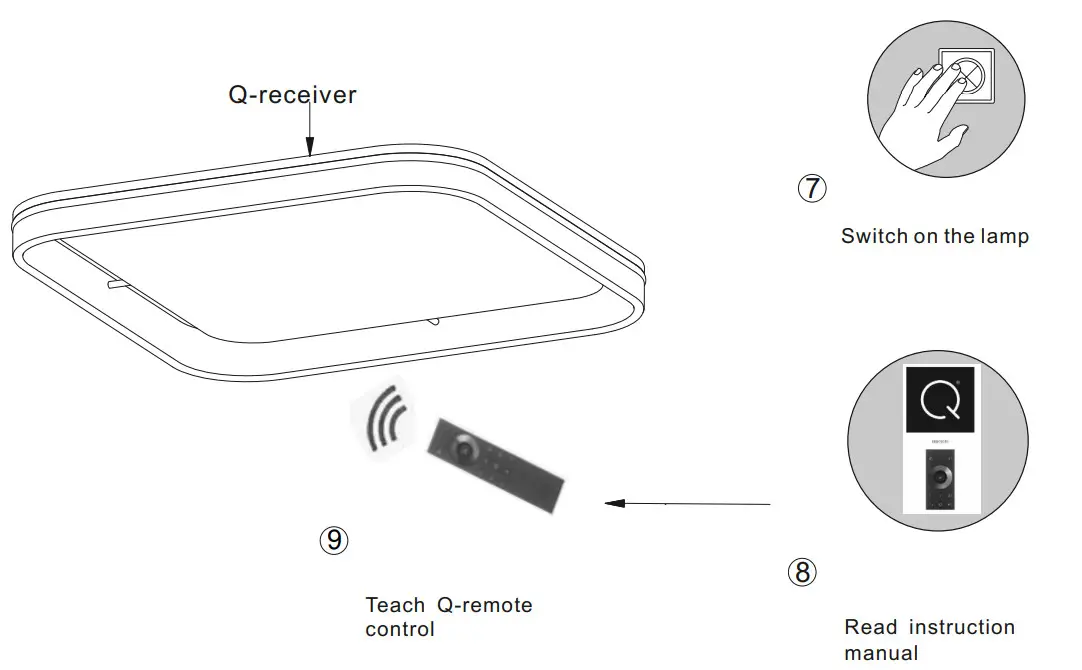 Paul Neuhaus 833606 Q-VITO LED Pendant Light - Fig 3