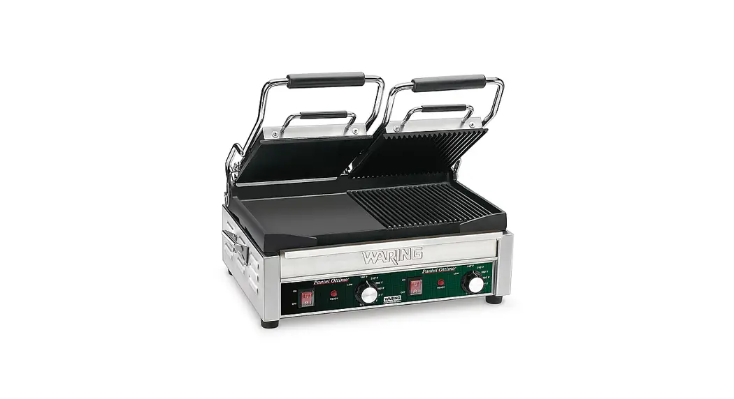 Waring Commercial Wpg300 Double Italian Panini Grill Instruction Manual