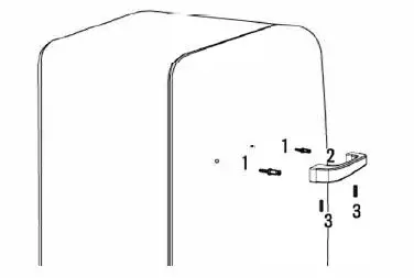 CREATE 83.5 Gold Retro Fridge 2