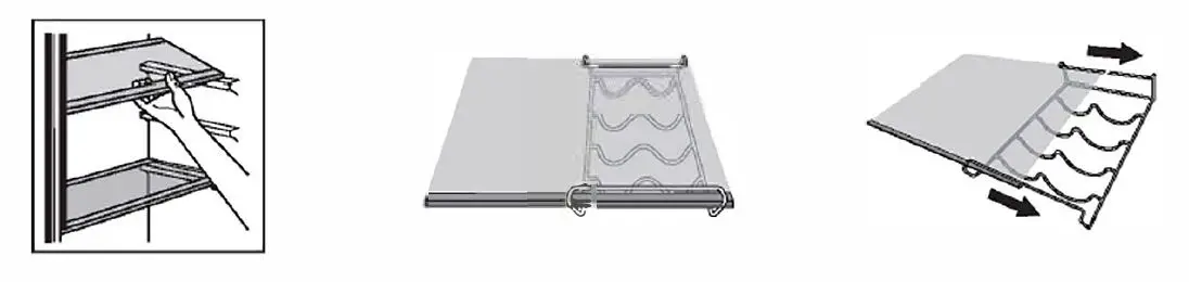 CREATE 83.5 Gold Retro Fridge 5