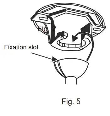 CROSSIO CFL-1074 40 Inch Ceiling Fan with Light and Remote Control - Fig 6