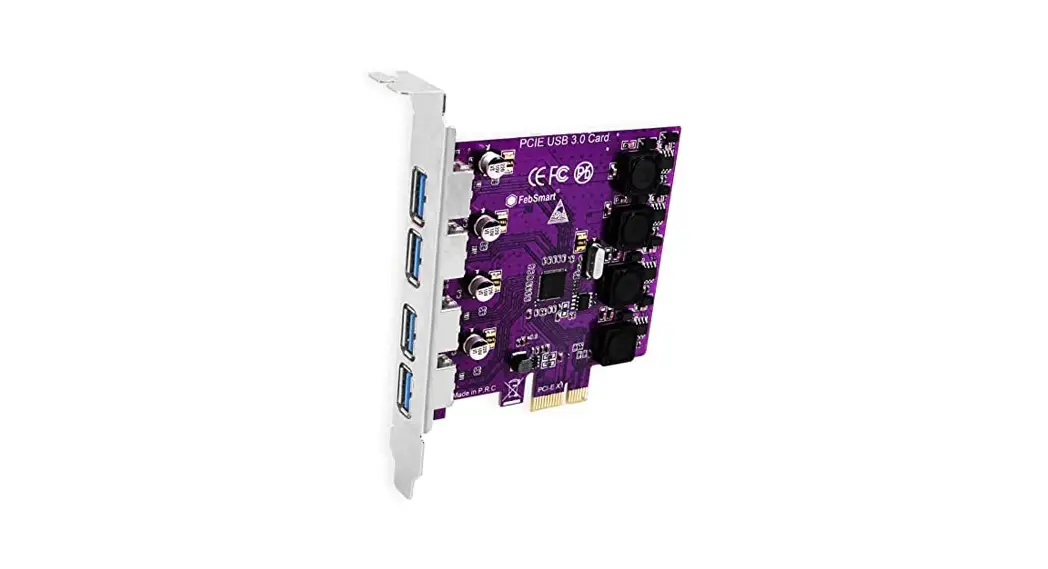 Febsmart Fs-u2-pro Usb 3.0 Pci Express Expansion Card Instructions