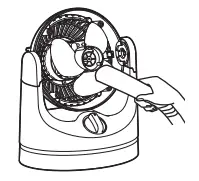 WOOZOO PCF-HE10 Small Oscillating Circulating Fan 6