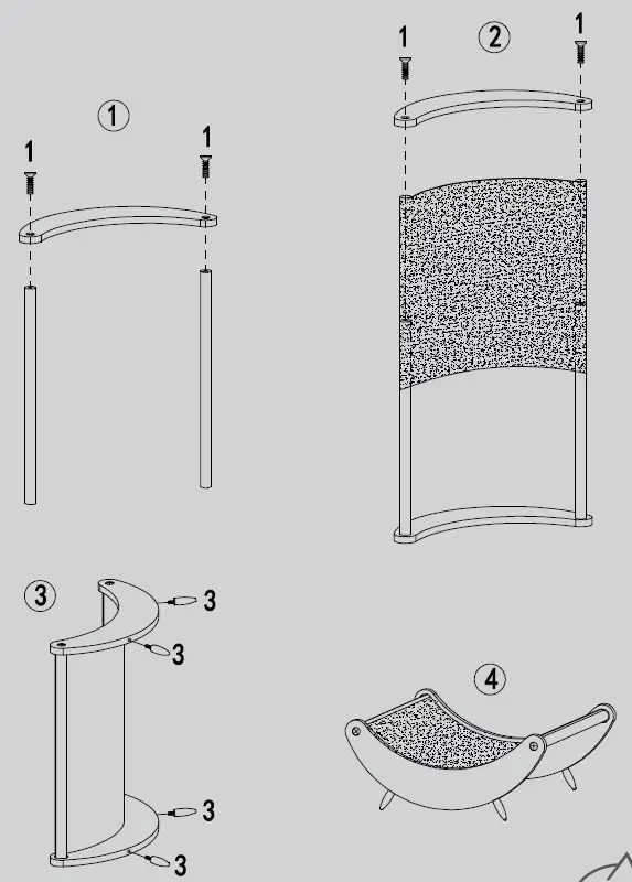 KERBL-81629-Dream-Cat-Hammock-Instruction-Manual-FIG-2