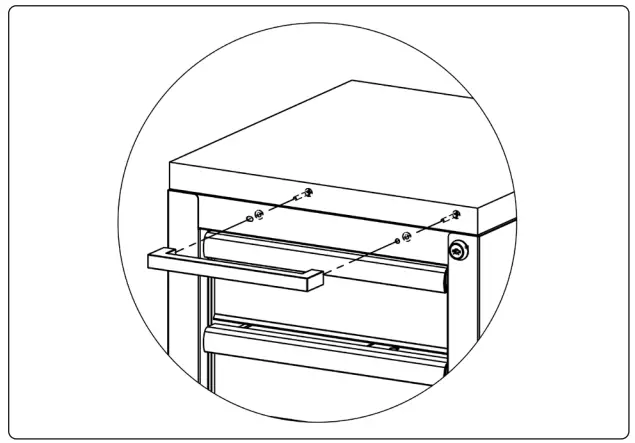 SEALEY AP556CSHV 3 Drawer Rollcab and Utility Seat - Fig 3