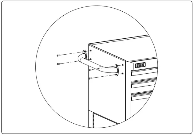 SEALEY AP556CSHV 3 Drawer Rollcab and Utility Seat - Fig 5
