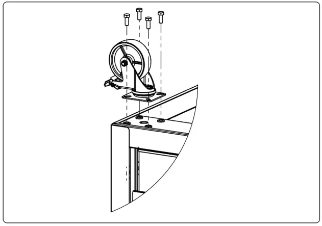SEALEY AP556CSHV 3 Drawer Rollcab and Utility Seat - Fig 7